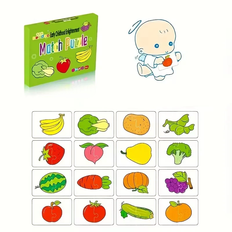 Schat & Elie™ Match & Leer Puzzel