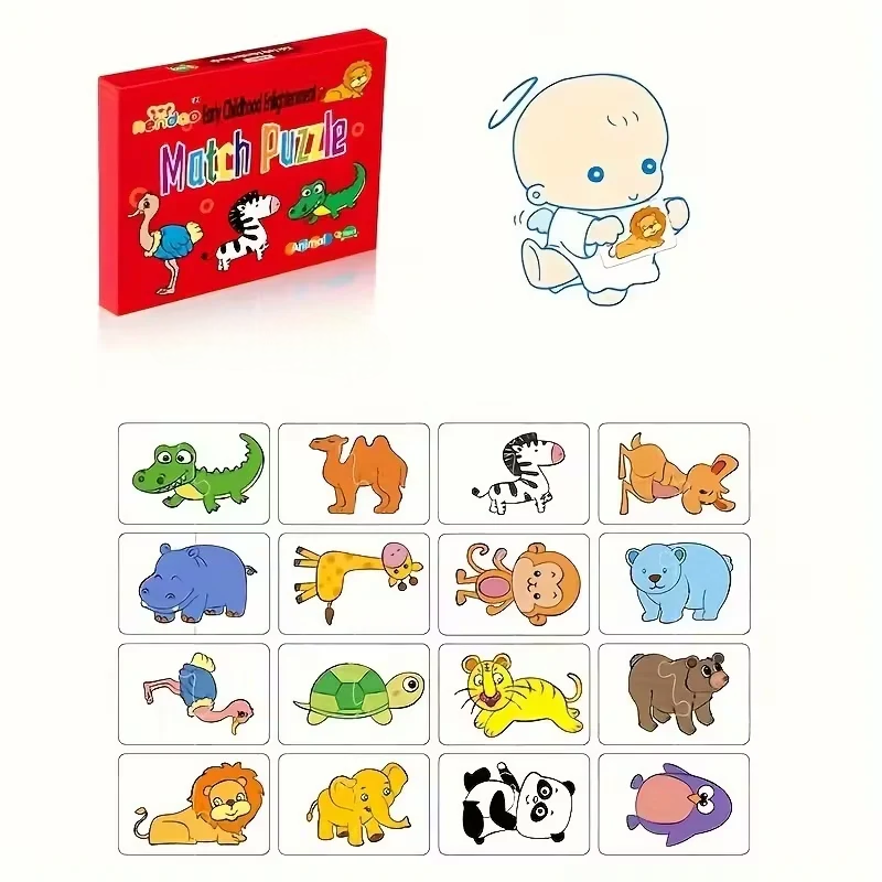 Schat & Elie™ Match & Leer Puzzel