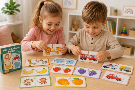 Schat & Elie™ Match & Leer Puzzel